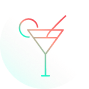verre de cocktail